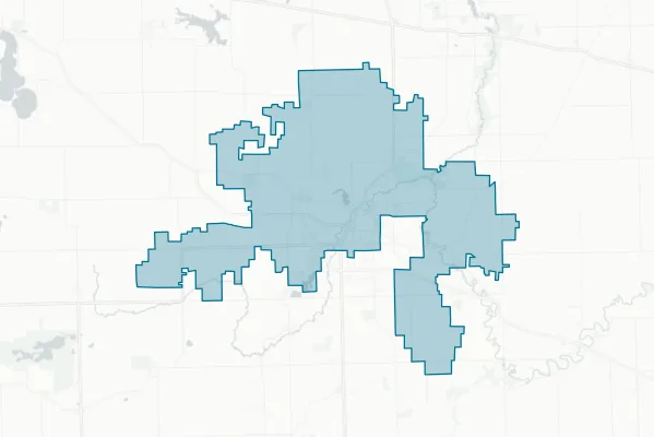 Adrian Public Schools — detail map