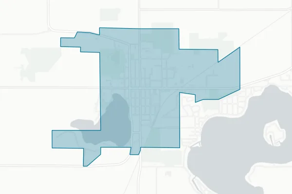 Village of Cassopolis — detail map