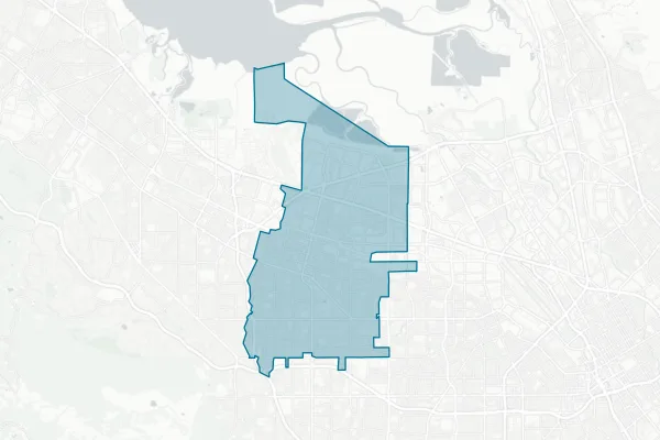 City of Sunnyvale — detail map