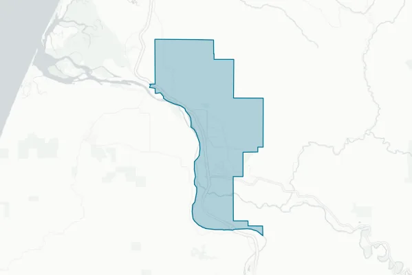 Fortuna Elementary School District — detail map