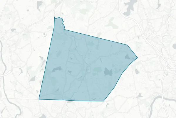 Pelham School District — detail map