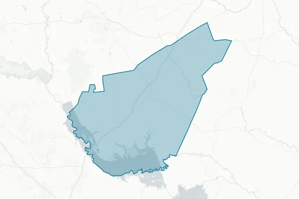 Clarendon County — detail map
