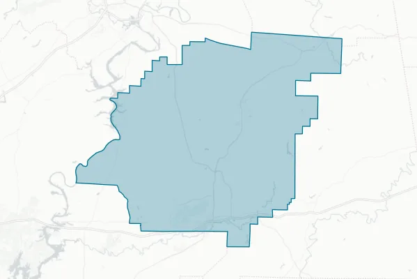 Calhoun County Commission — detail map
