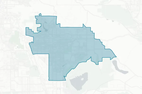 City of Moreno Valley — detail map