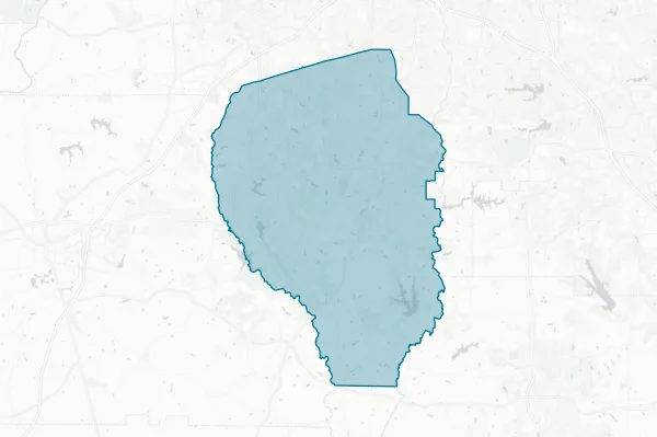 Fayette County — detail map