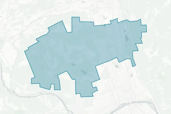 Elmira Heights Central School District — detail map
