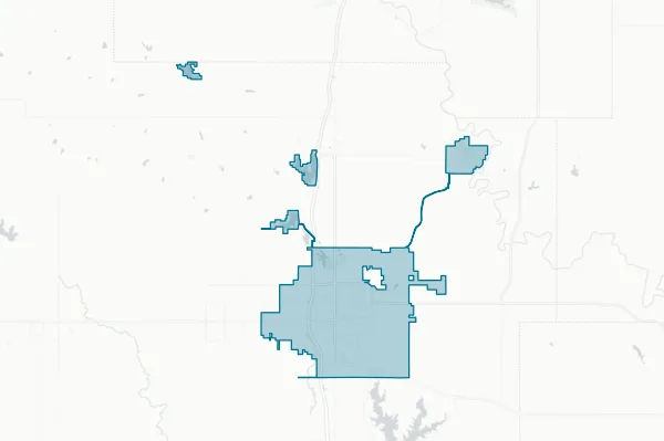 City of Ardmore — detail map