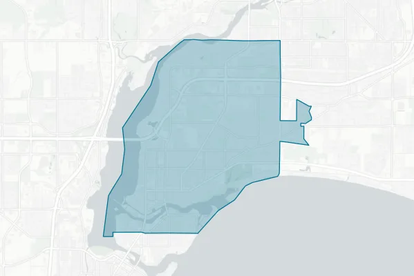 Menasha Joint School District — detail map