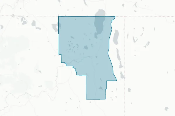 Modoc Joint Unified School District — detail map