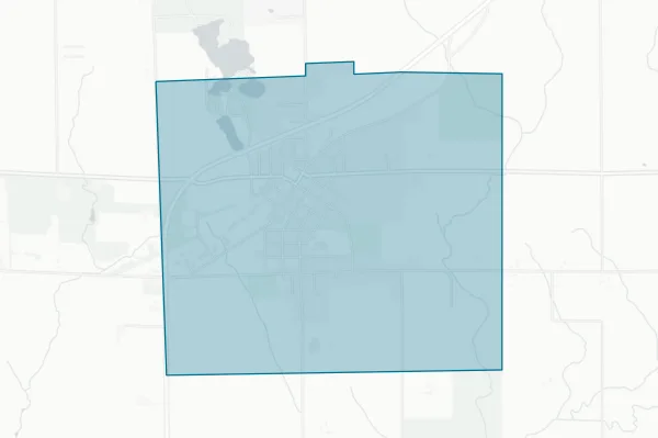Village of Clear Lake — detail map