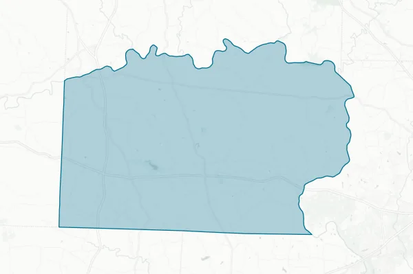 Yadkin County Board of Education — detail map