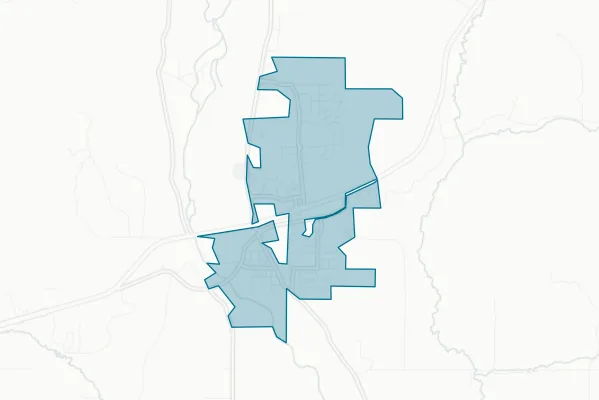 Town of Bayfield — detail map
