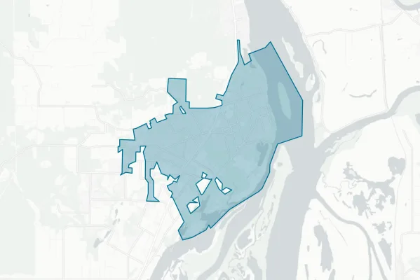 City of St. Helens — detail map