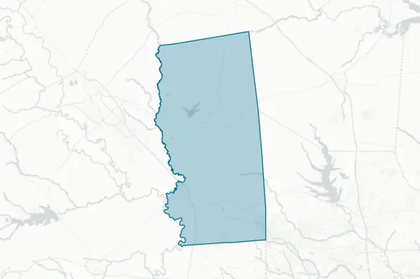 Grimes County — detail map