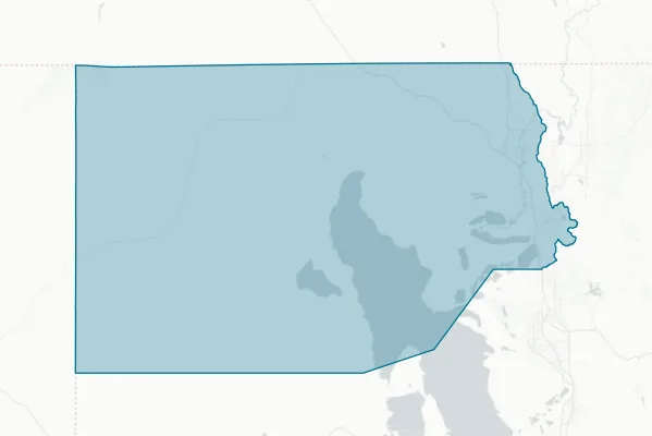 County of Box Elder — detail map