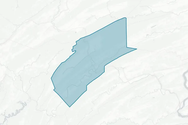Mifflin County School District — detail map