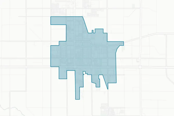 City of El Centro — detail map