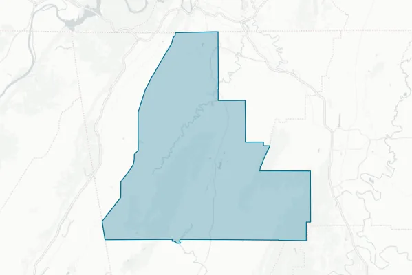Walker County — detail map
