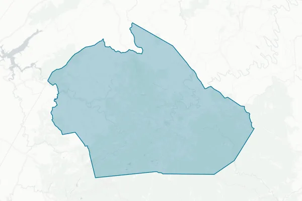Watauga County — detail map