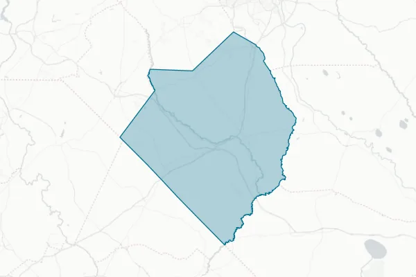 Robeson County — detail map