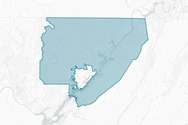 Jackson County Board of Education — detail map