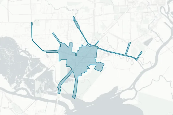 Bridge City Isd — detail map