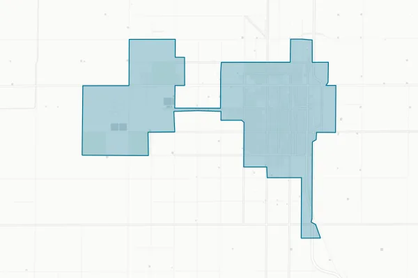 City of Wasco — detail map
