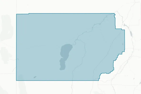 Millard County — detail map