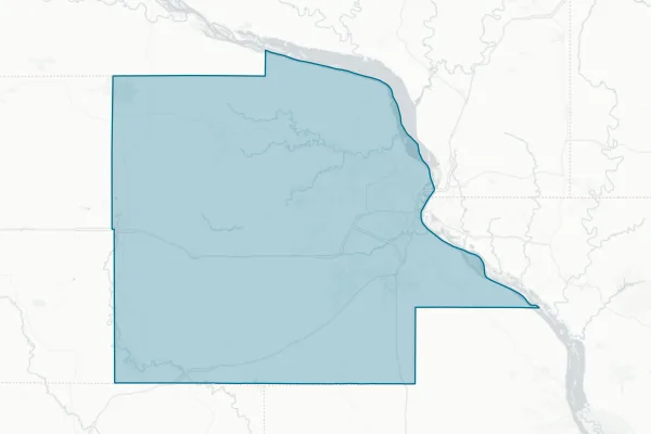 Dubuque County — detail map