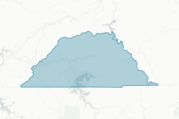 Clay County — detail map