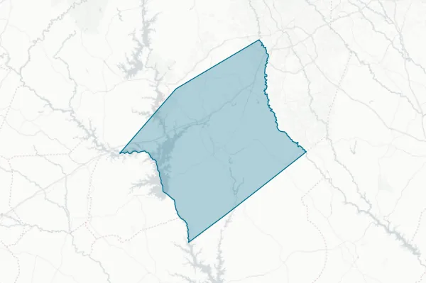 Anderson County School District #4 — detail map