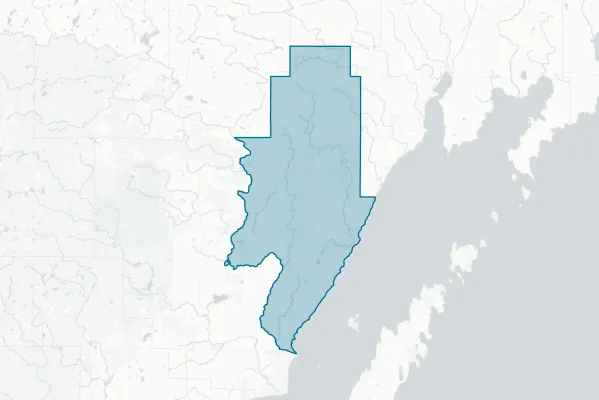 Menominee County — detail map