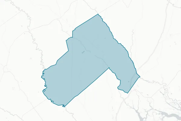 Hampton County — detail map