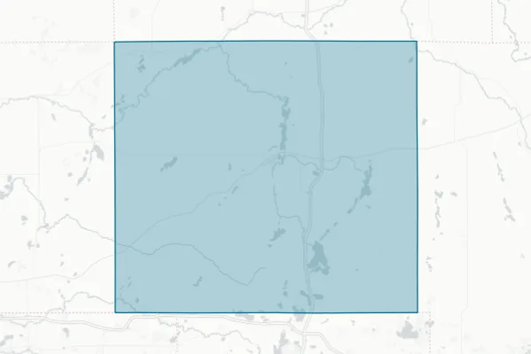 County of Branch — detail map