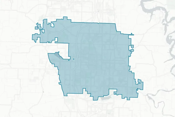 Springdale, City of — detail map