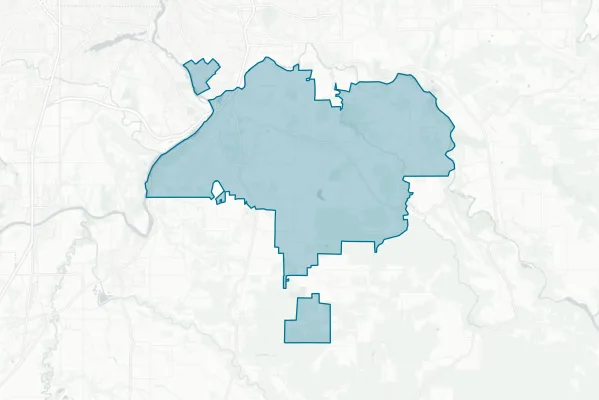 Oregon City School District No. 62 — detail map