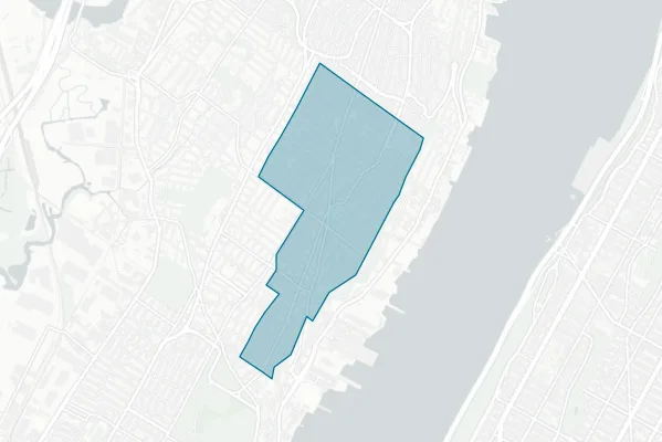 Borough of Cliffside Park — detail map