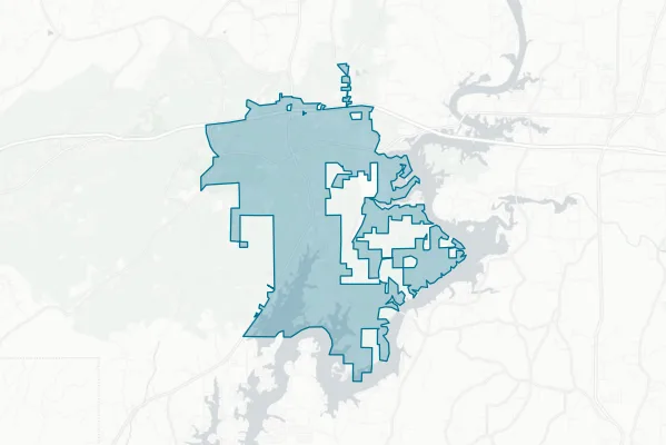 City of Pell City — detail map