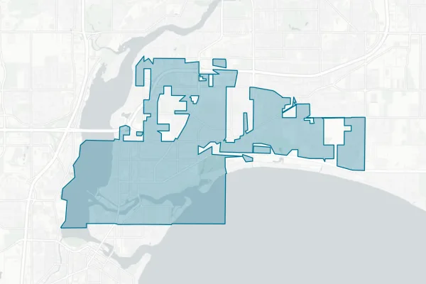 City of Menasha — detail map