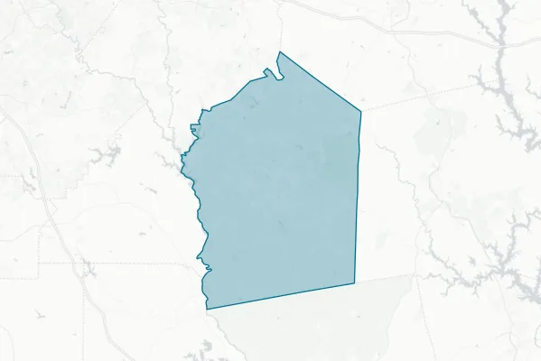 Jasper County Board of Education — detail map