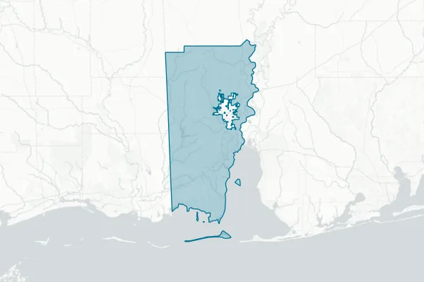 Mobile Board of School Commissioners — detail map