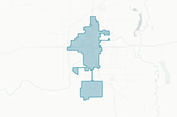 City of Roswell — detail map