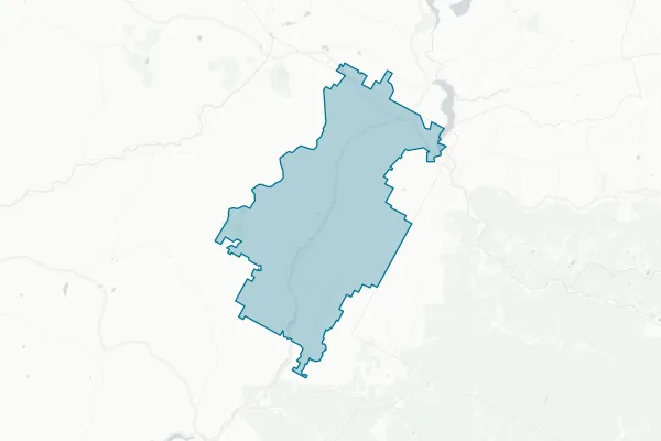 Roxbury Central School District — detail map