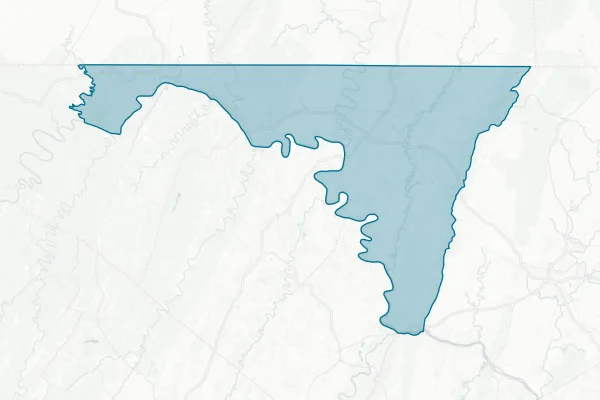 County Commissioners of Washington County — detail map