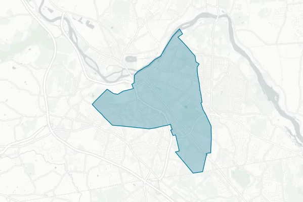 City of Schenectady — detail map
