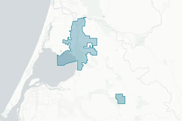 City of Arcata — detail map