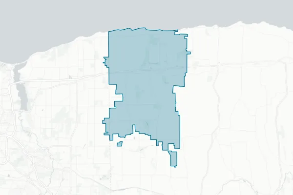 Wayne Central School District — detail map