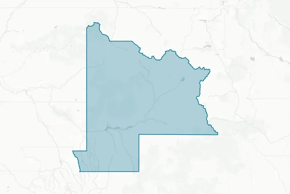 Gunnison County — detail map