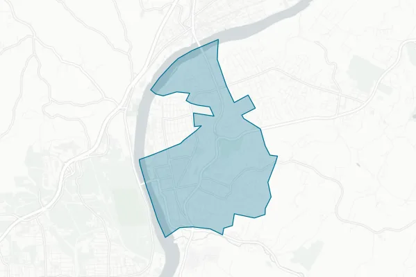 City of New Kensington — detail map