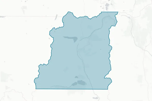 Lake County — detail map